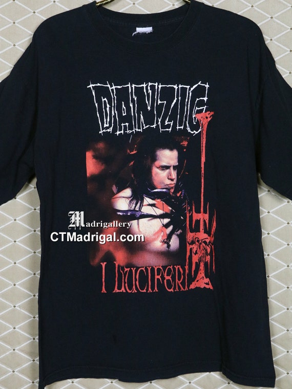 Danzig Shirt, I Luciferi Vintage Rare T-shirt, Misfits Samhain