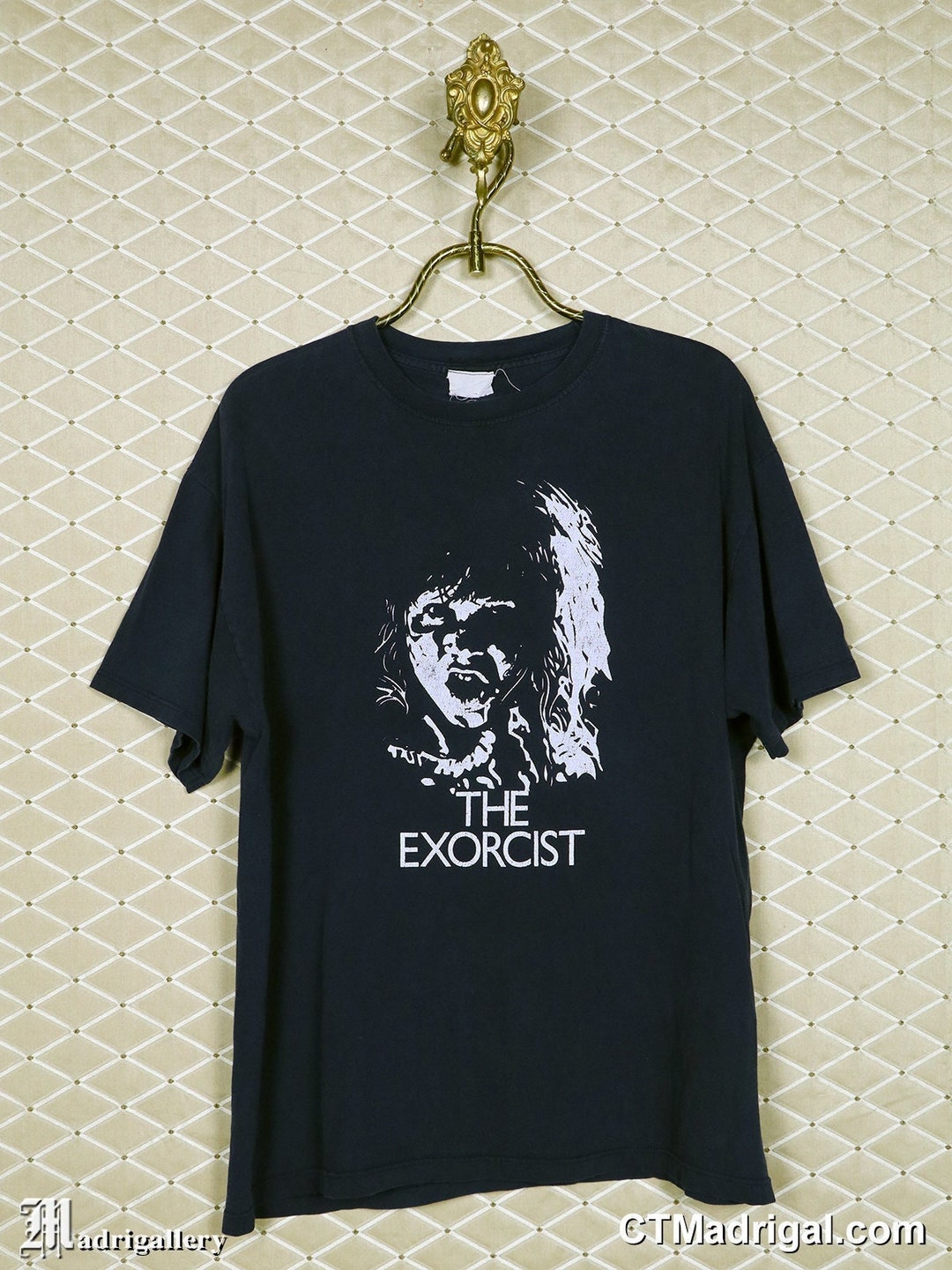 Exorcist T Shirt, Horror Movie T-shirt, Vintage Rare Goth Exorcist T Shirt, Horror Movie T-shirt, Vintage Rare Goth