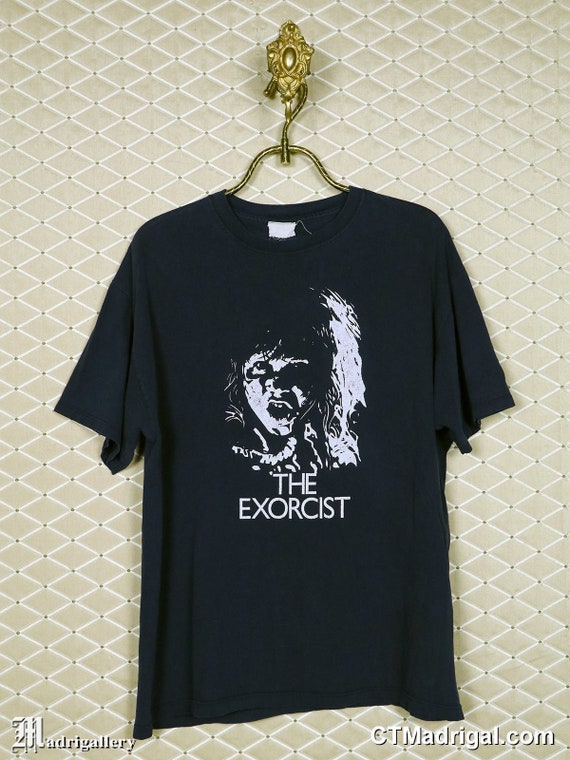 Exorcist T Shirt, Horror Movie T-shirt, Vintage Rare Goth Punk