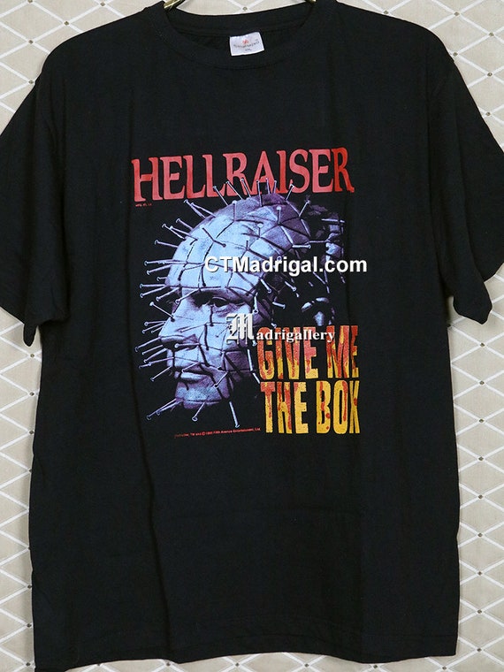 Hellraiser shirt, vintage rare horror movie t-shi… - image 2