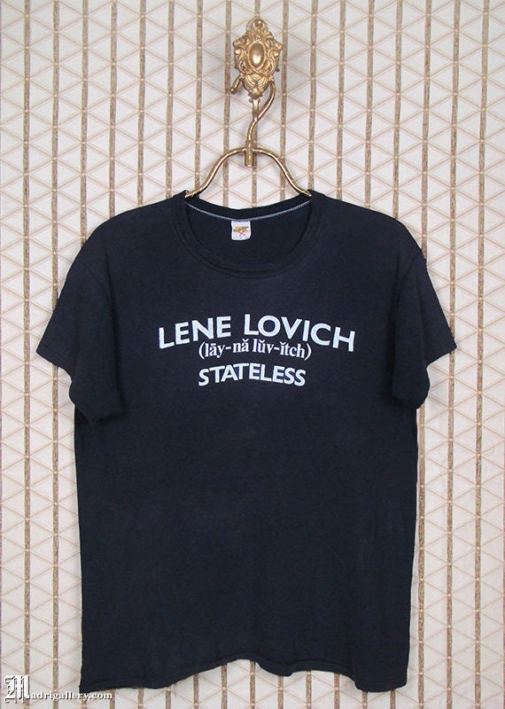Lene Lovich, Stiff Records vintage & rare T-shirt… - image 1