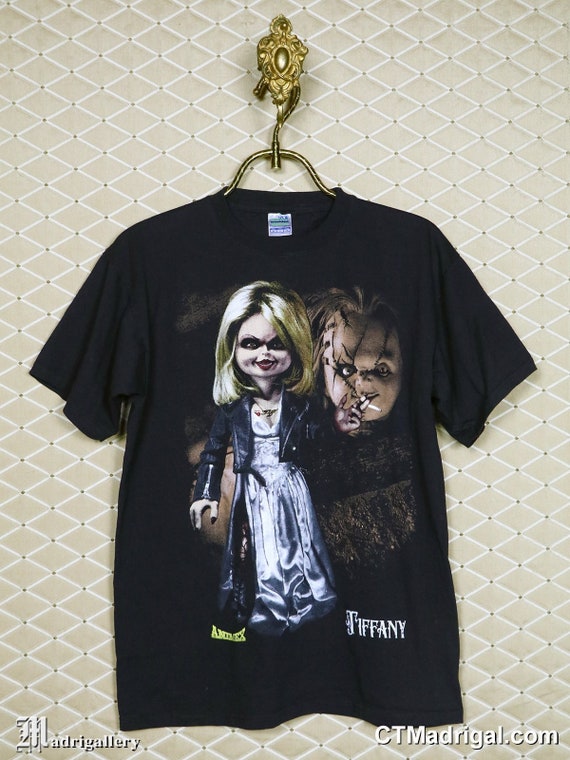 チャイルドプレイシャツ 花嫁 チャッキー ホラー映画 Tシャツ