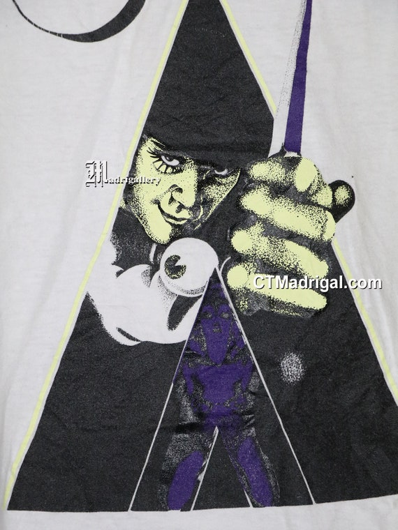 A Clockwork Orange shirt, vintage rare T-shirt cult horror movie, Mad Max Repo Man Taxi Driver Brazil science fiction sci fi serial killer View 3