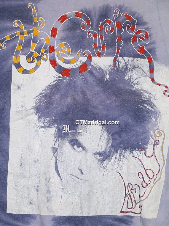 The Smiths ラグランTシャツ oasis the cure レア The Cure shirt, vintage rare T-shirt Lullaby, tie dye… - Gem