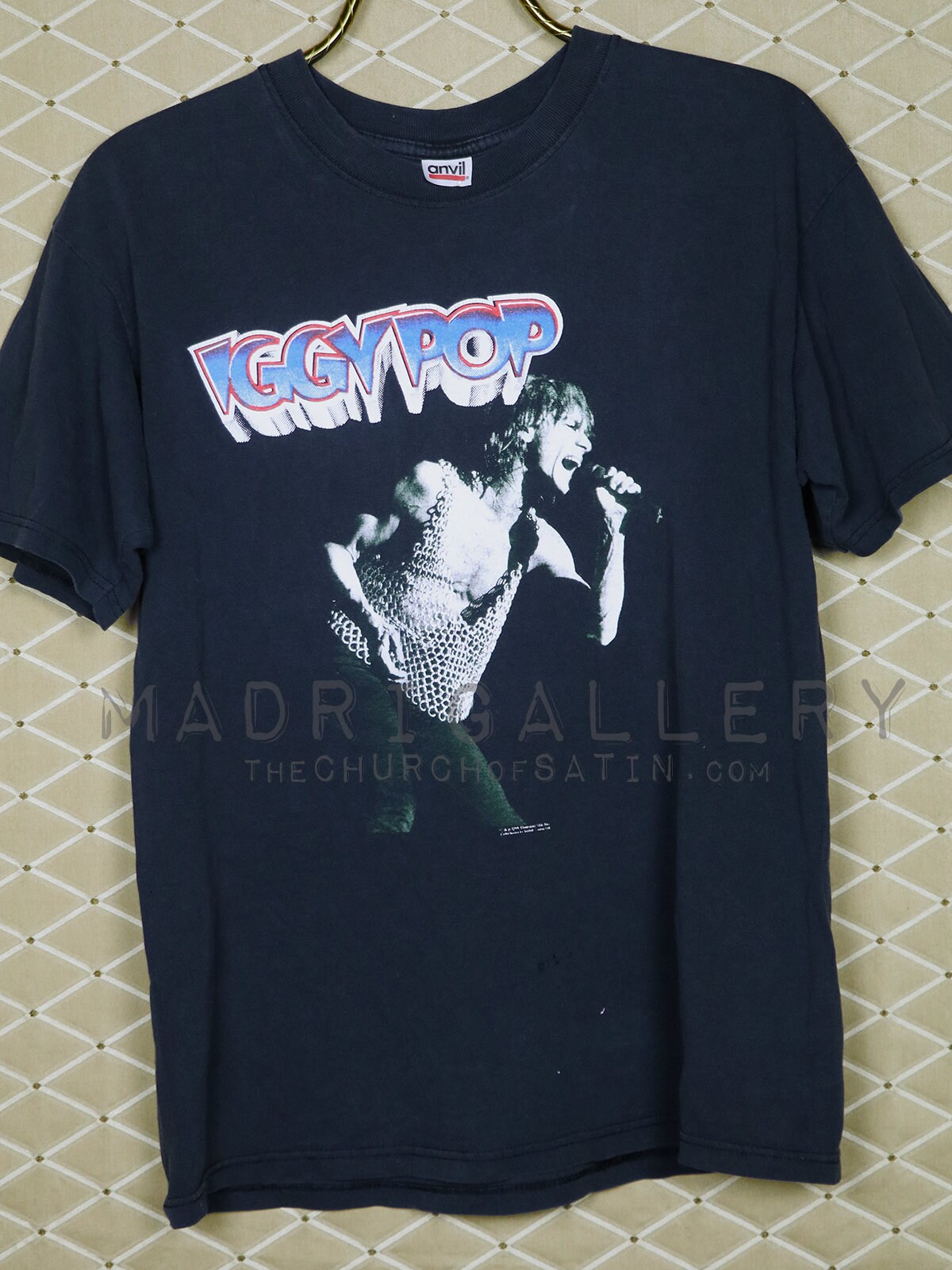 Iggy Pop T-shirt, Vintage Rare Iggy and the Stooges Punk Rock