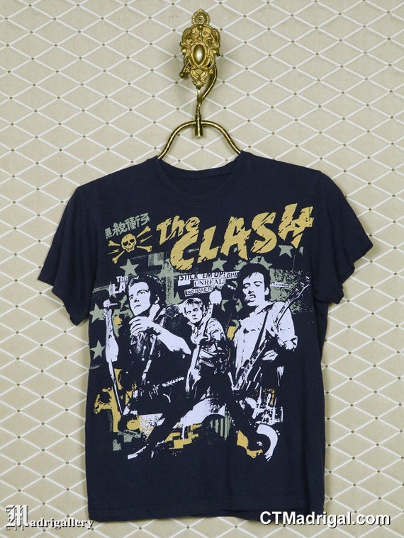 The Clash T-shirt, vintage rare punk tee shirt, J… - image 1