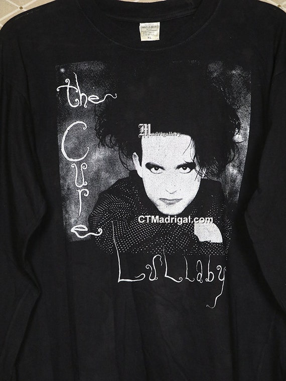 The Cure shirt, vintage rare T-shirt, Lullaby, bl… - image 2