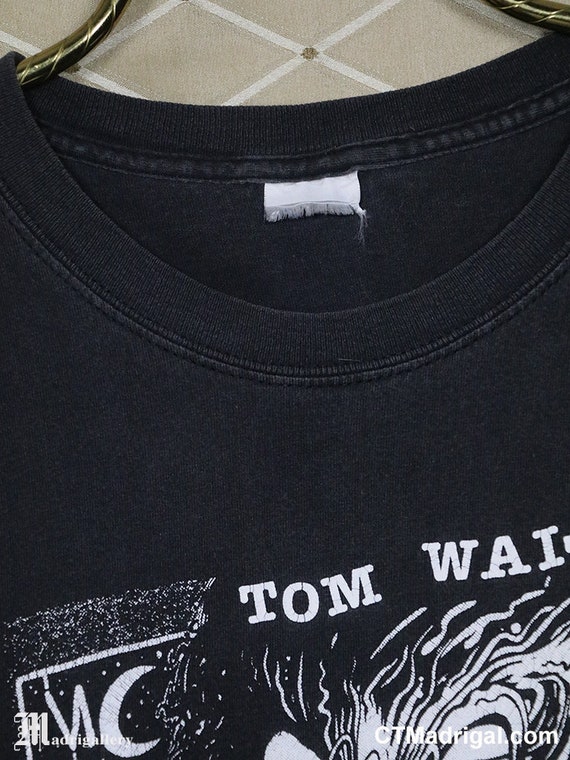 Tom Waits t-shirt, Nick Cave Jam Iggy Pop Lou Ree… - image 5