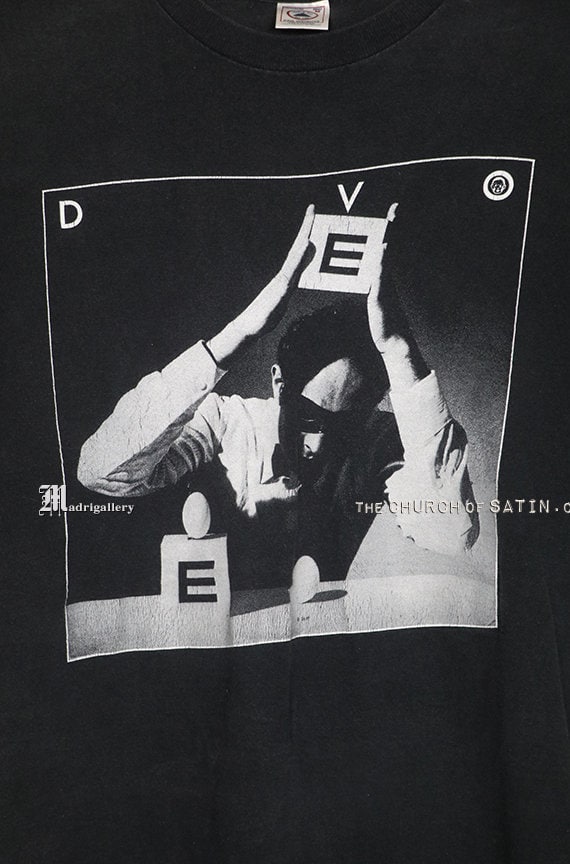 Utrolig binær Sig til side Devo Vintage T-shirt B Stiff Faded Black Tee Shirt New - Etsy