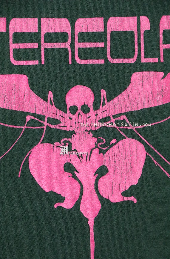 Stereolab t-shirt, vintage rare tee shirt, faded … - image 3