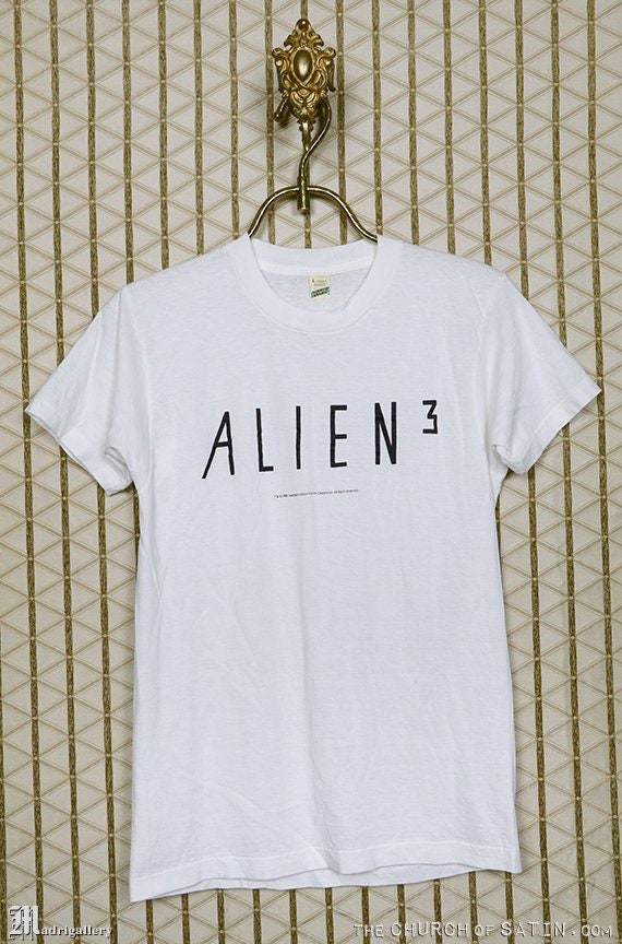 ALIEN 3, 1992 T-shirt, Screen Stars, Sci-fi Horror Movie, Vintage