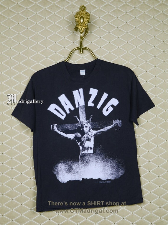 Danzig Shirt, Misfits Samhain Vintage Rare T-shirt, Big