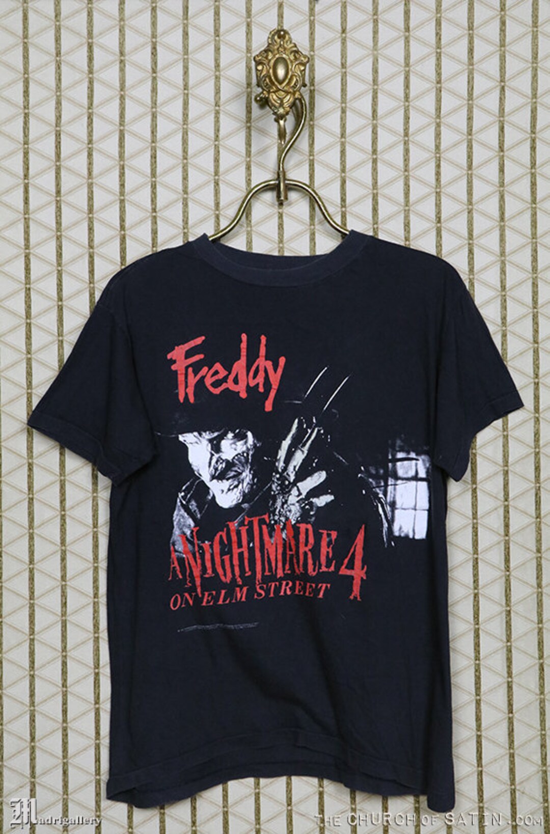 A Nightmare on Elm Street 4 Shirt, Horror Movie T-shirt Vintage