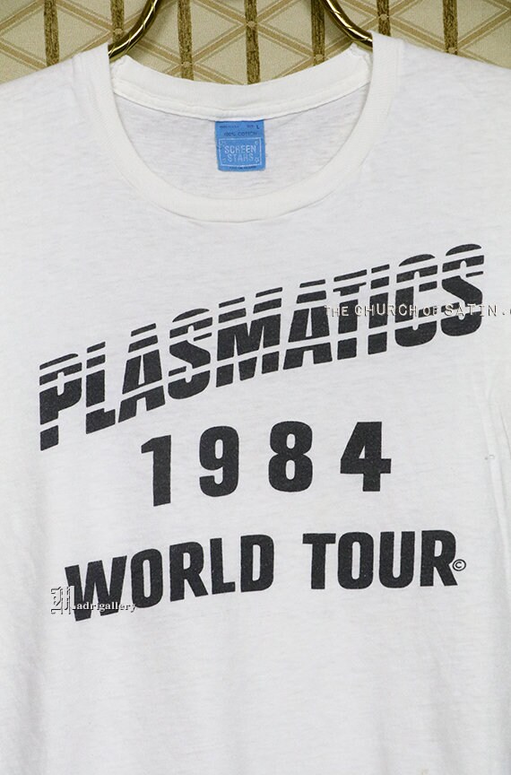 Plasmatics, Wendy O Williams T-shirt, Soft Thin White Screen Stars 