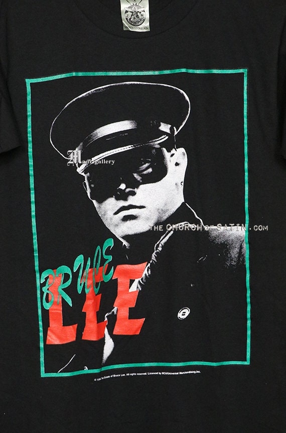 Bruce Lee Unisex T-Shirts Bruce Lee Classic Cosplay Long Sleeve T-Shirts, Yellow shirt, S