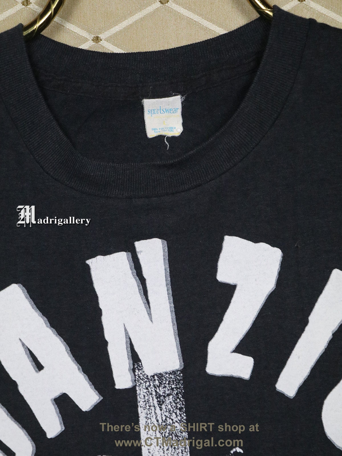 Danzig Shirt, Misfits Samhain Vintage Rare T-shirt, Big Print Tee 