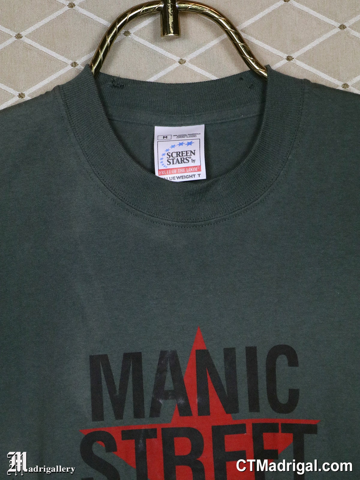 Manic Street Preachers T-shirt, Shirt Suede Blur Radiohead