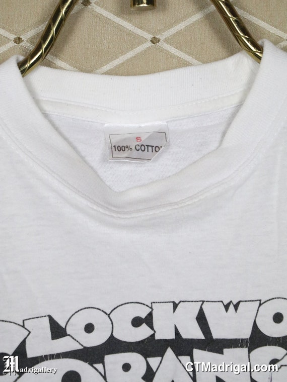 A Clockwork Orange shirt, vintage rare T-shirt cult horror movie, Mad Max Repo Man Taxi Driver Brazil science fiction sci fi serial killer View 4