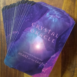 Crystal Oracle Reading (3 kaarten)/spiritueel advies en begeleiding