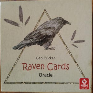 Lecture d'oracles du corbeau (3 cartes)/lecture intuitive/orientation spirituelle