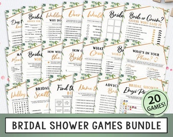 Shower Game Bundle, Bridal Shower Games Printable, Bridal Shower Game Idea, Bridal Shower Instant Download, Wedding Game, Bridal Shower Game