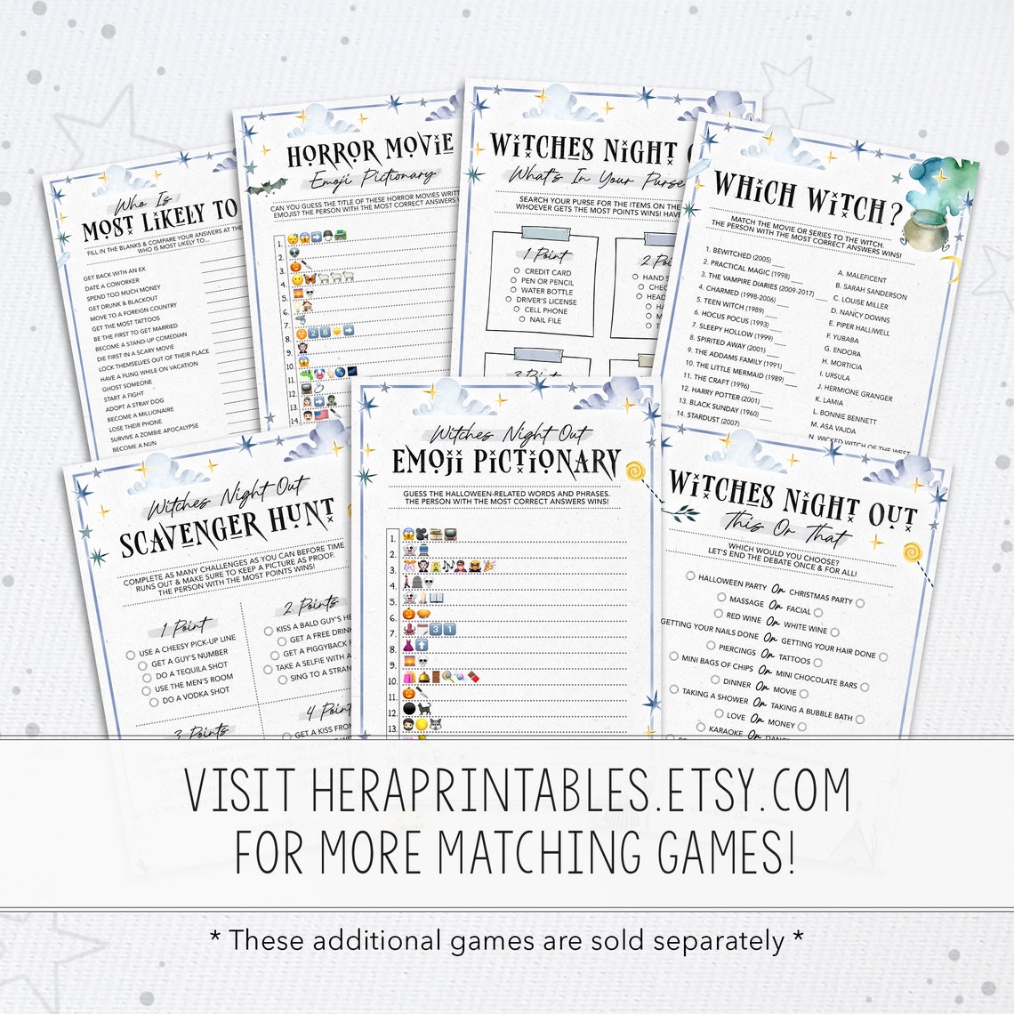 Candy Bar Emoji Pictionary Game Halloween Emoji Pictionary Etsy