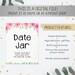 Date Jar Sign Bridal Shower Sign Wedding Sign Instant - Etsy