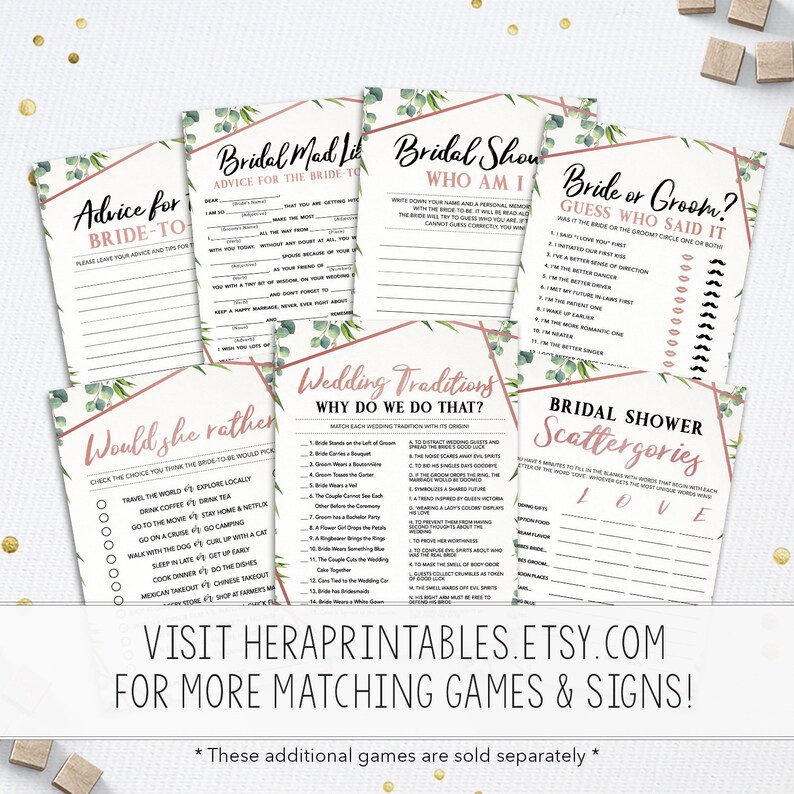 Biblical Couples Quiz Bridal Shower Game Instant Download Etsy