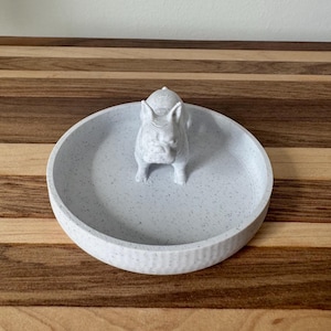 French Bulldog Ring Dish Dog Ring Dish Cute Dog Ring Holder Pet Lover Jewelry Tray French Bulldog Jewelry Dish French Bulldog Jewelry Tray