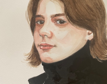 Aquarelle portrait custom