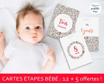Carte Etape Bebe Etsy Carte Etape Bebe Etsy