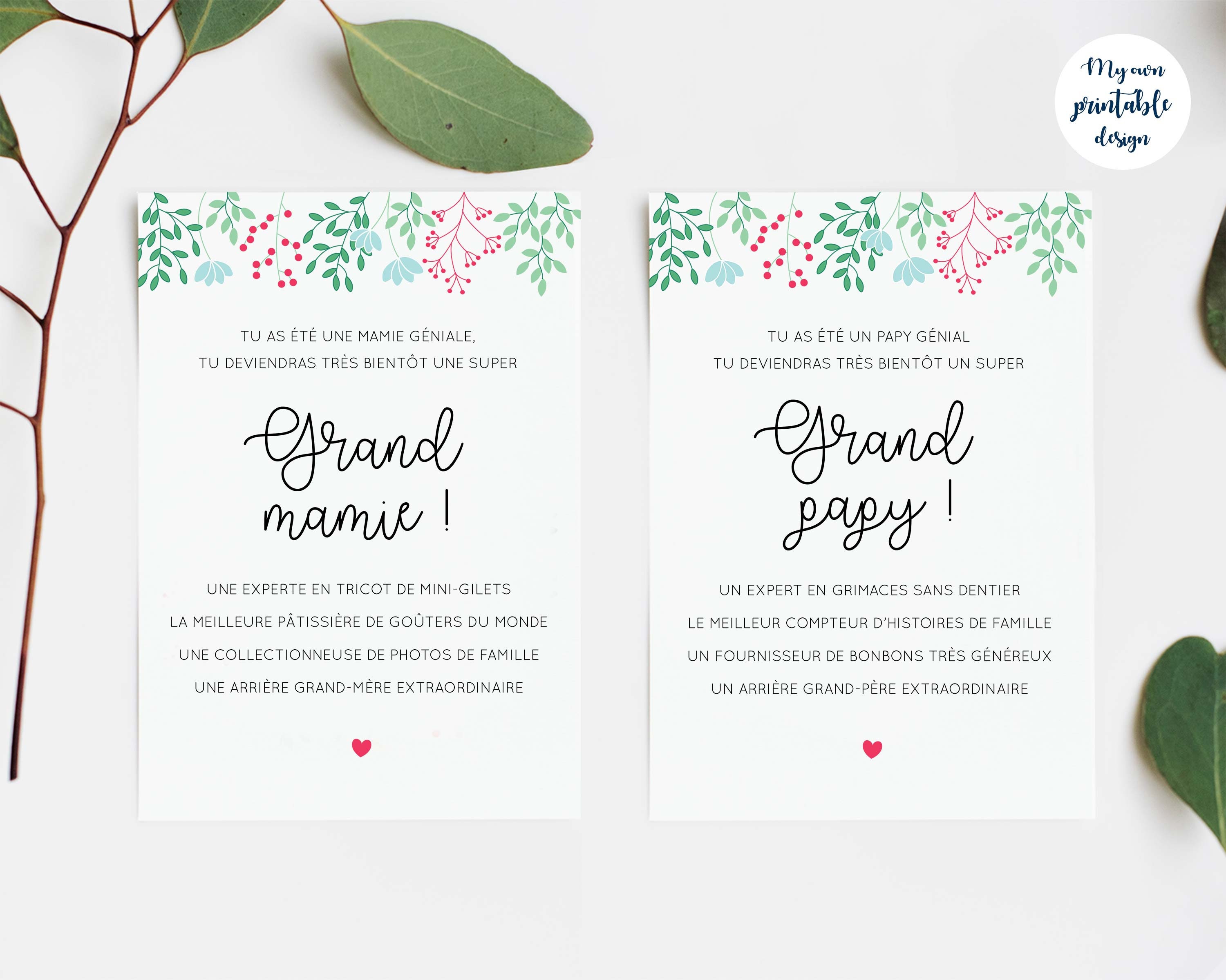 Cartes Annonce Grossesse Arriere Grand Parents A Imprimer Etsy Cartes Annonce Grossesse Arriere Grand Parents A Imprimer Etsy