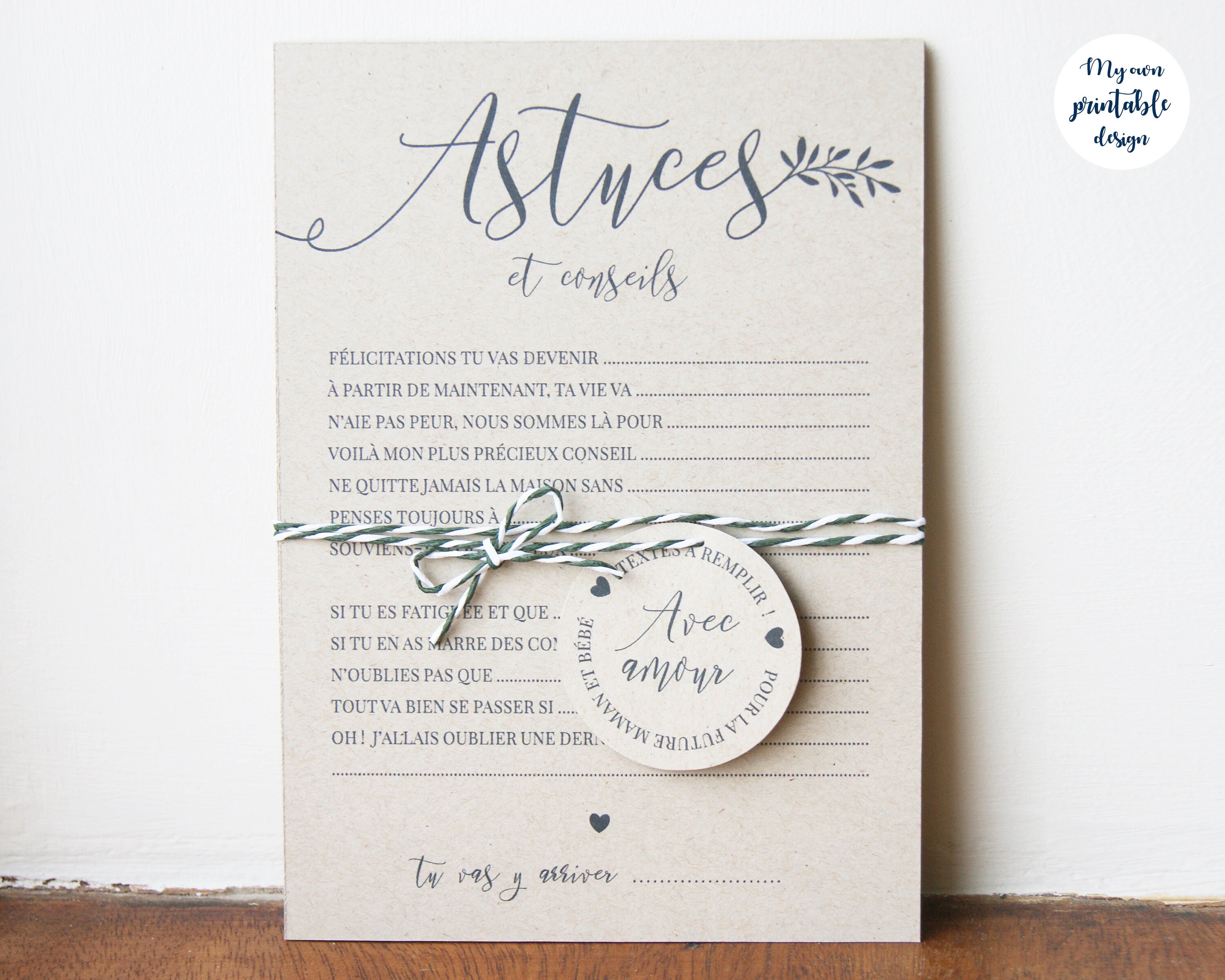 Jeux Baby Shower A Imprimer Etsy