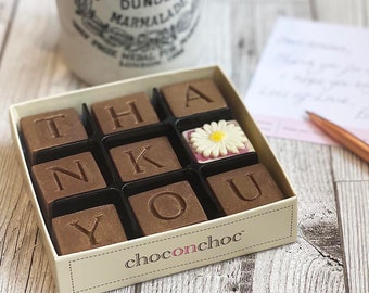 Thank You Chocolate Etsy Uk