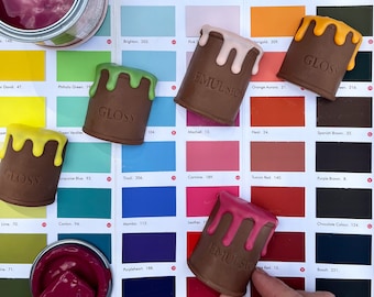 Dripping Chocolate Paint Pots - DIY chocolate - Painter Decorator