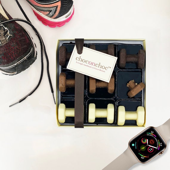 Chocolate Dumbbells Fitness Gifts Chocolate Weights Weight
