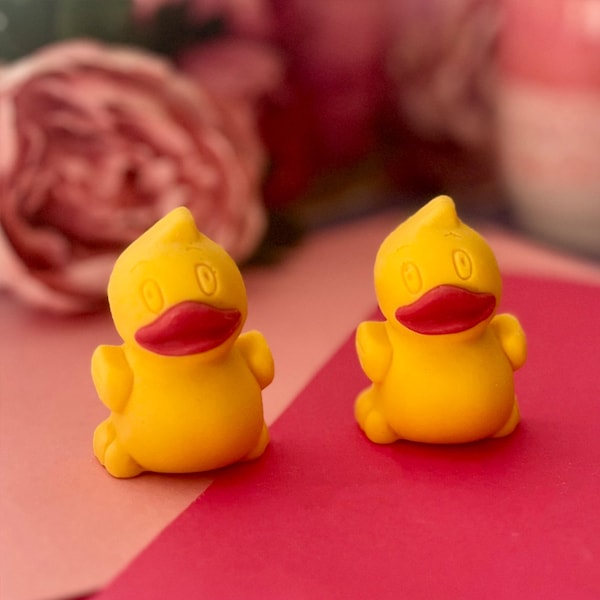Handmade White Belgian Chocolate Ducks: Valentine's Day Treat