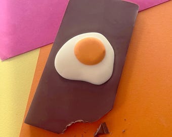 Fried Egg Chocolate Bar For Easter