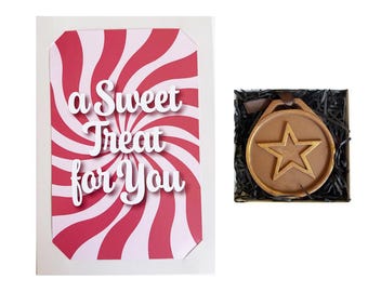 A Sweet Treat for you! - Chocolate Medal Card