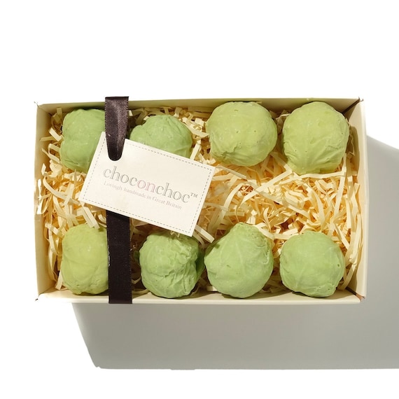 Chocolate Sprouts Christmas Chocolate Gifts Chocolate Vegetables