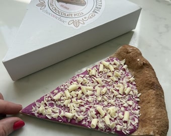 Chocolate Margherita Pizza Slice