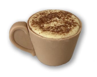 Coffee Ganache Belgian Chocolate Cup: Handmade Gourmet Treat