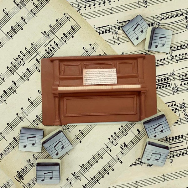 Chocolate Piano - Musical Gifts - Gifts For Music Teacher - Piano Gifts - Piano Teacher Chocolate - Singing Gifts