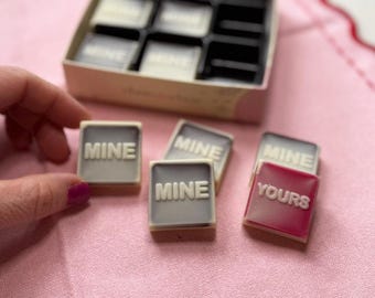 Mine, Yours Belgian Chocolate Box, Valentine's Gift
