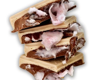 CandyFloss & Nutella Filled Chocolate Bar