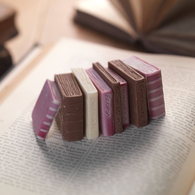 Miniature Chocolate Books  Teacher Gifts  Chocolate Book image 1