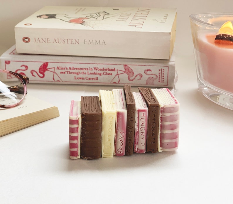 Miniature Chocolate Books  Teacher Gifts  Chocolate Book image 0