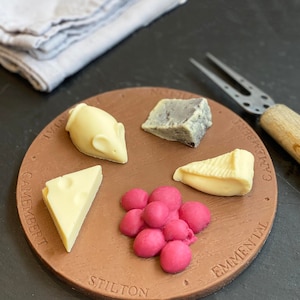 Mini Chocolate Cheese Board - Cheese Chocolate - Cheese Gifts - Novelty Shapes