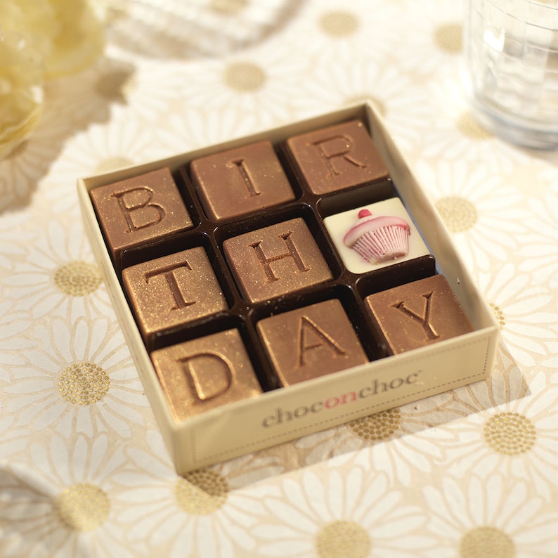 Birthday Chocolate Box Birthday Gifts Birthday Chocolate Etsy UK
