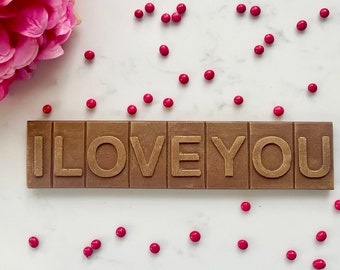 Chocolate I Love You Message